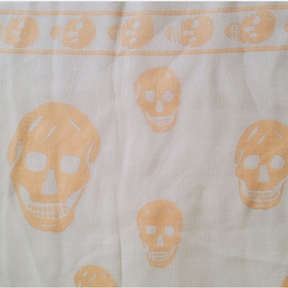 alexander mcqueen scarf silk